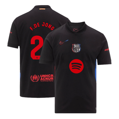 F.DE JONG #21 Barcelona Away  Soccer Jersey 2024/25 Top Dresy Shop