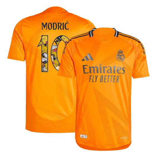 Player Version MODRI? #10 Real Madrid Away  Soccer Jersey 2024/25 - Bear Champ Font Top Dresy Shop