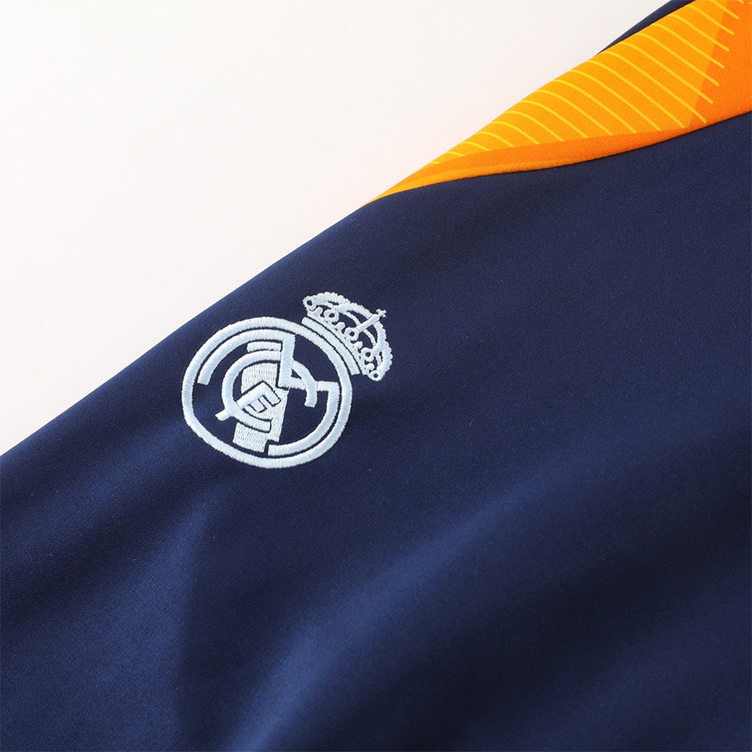 Kid's Real Madrid Training Kit (Jacket+Pants) 2024/25 Top Dresy Shop