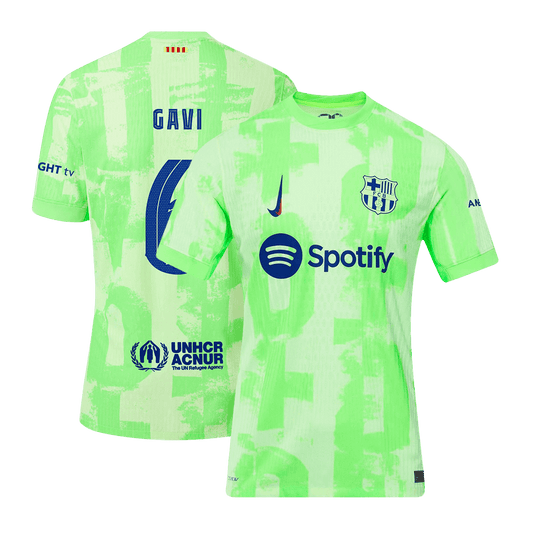 Player Version GAVI #6 Barcelona Third Away  Soccer Jersey 2024/25 - UCL Top Dresy Shop