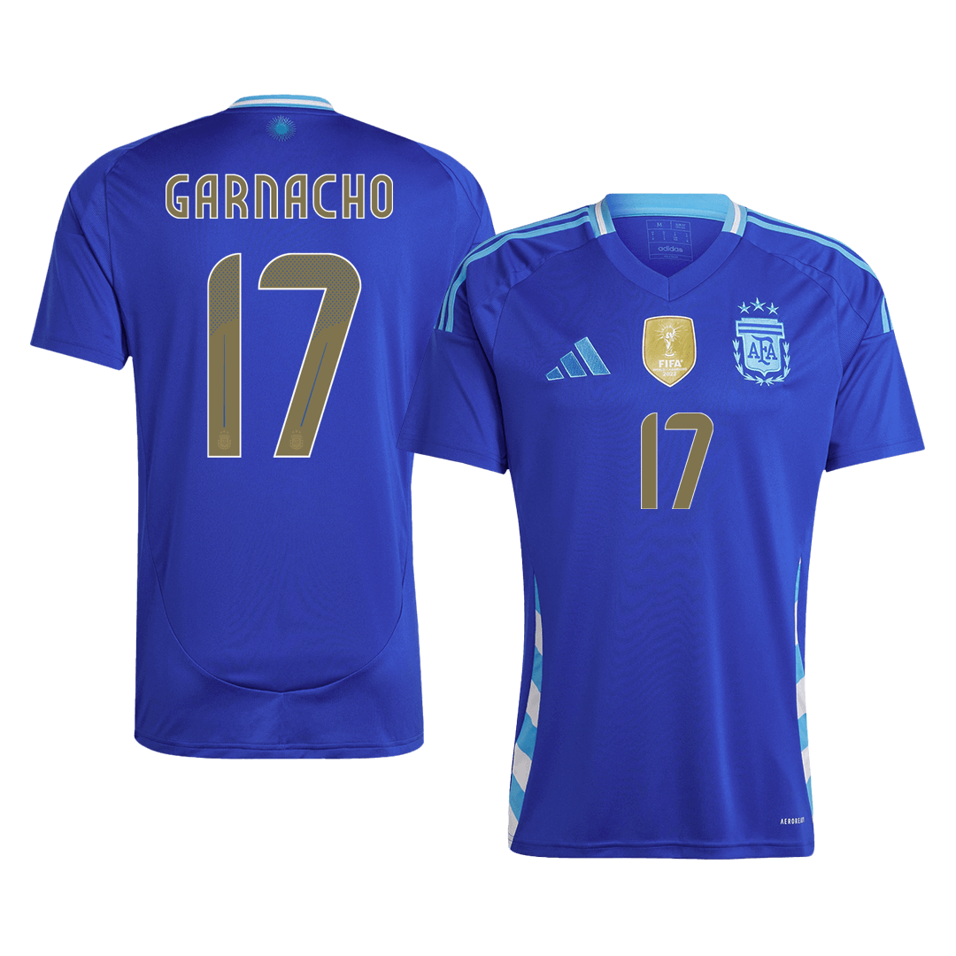 GARNACHO #17 Argentina Away  Soccer Jersey 2024 Top Dresy Shop