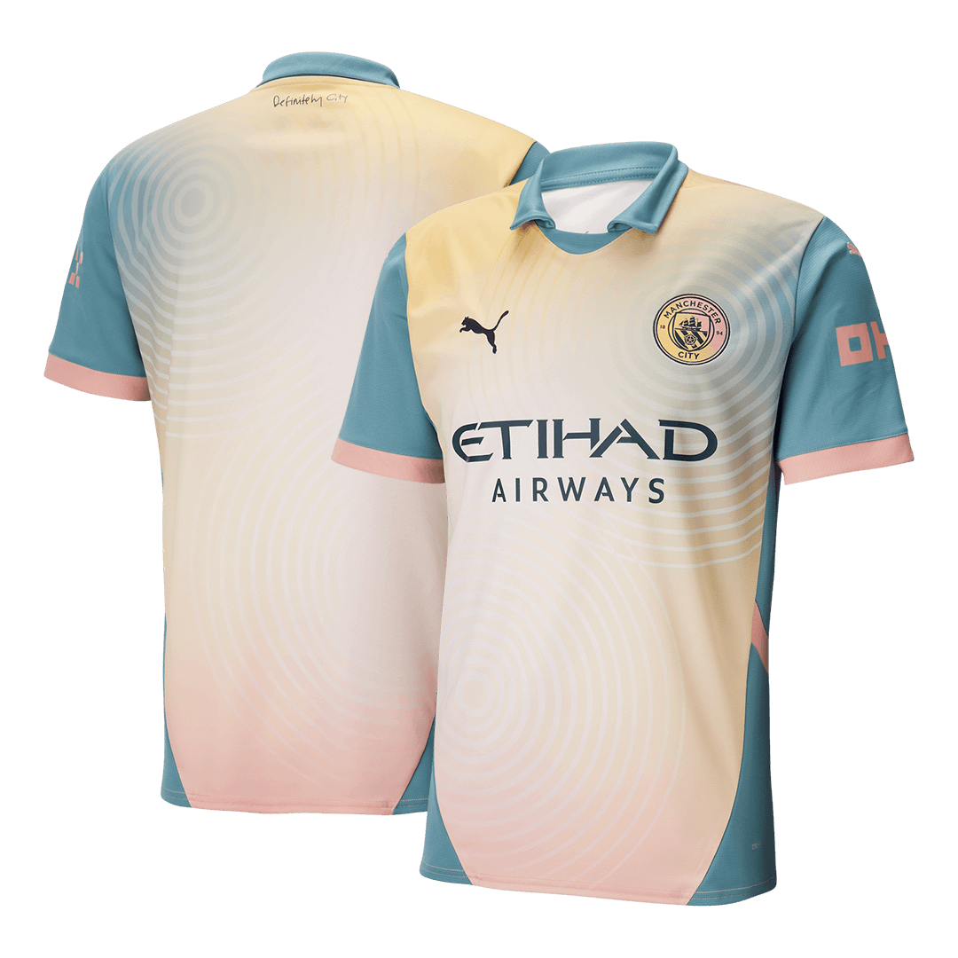Manchester City Fourth Away  Soccer Jersey 2024/25 - Definitely City Top Dresy Shop