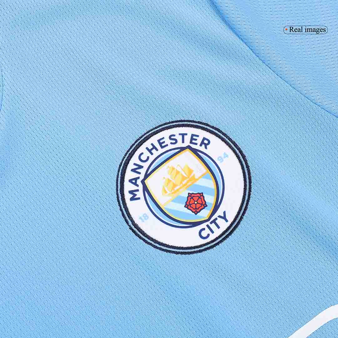 DE BRUYNE #17 Manchester City Home  Soccer Jersey 2024/25 - UCL Top Soccer Jerseys Store