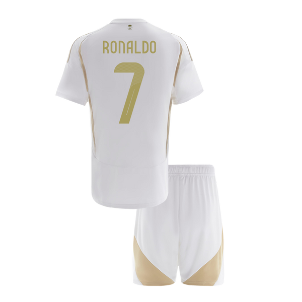 Kid's RONALDO #7 Al Nassr Third Away  Soccer Jersey Kit(Jersey+Shorts) 2024/25 - ACL Top Soccer Jerseys Store