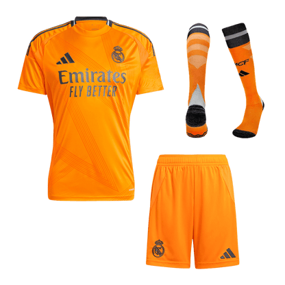 Real Madrid Away  Soccer Jersey Kit(Jersey+Shorts+Socks) 2024/25 Top Dresy Shop