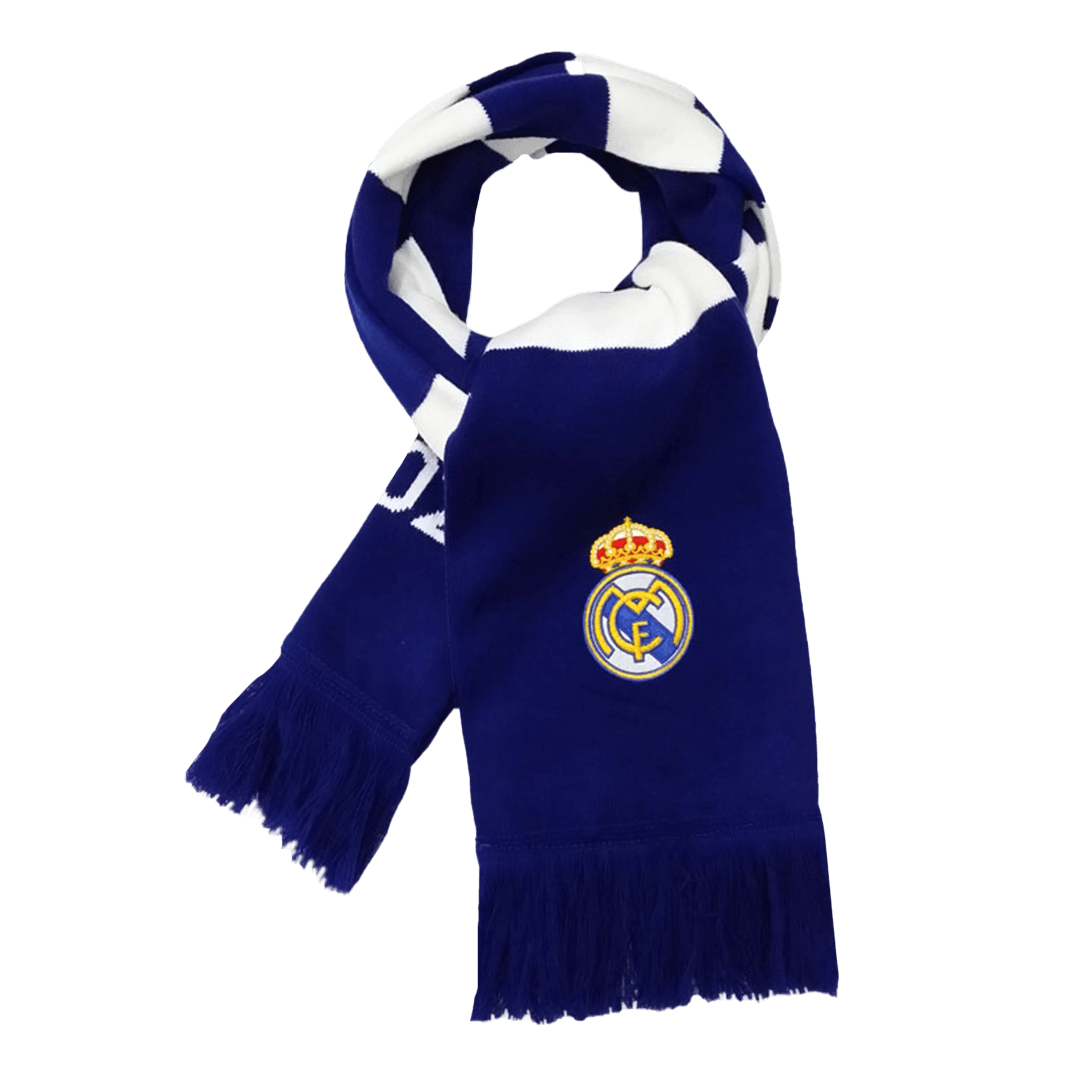 Real Madrid Soccer knitting Scarf Blue&White Top Dresy Shop
