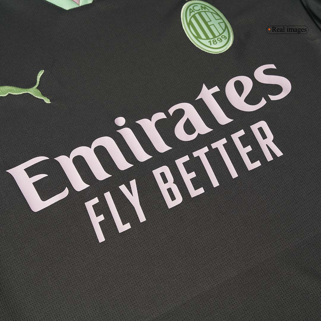 Rafael Leão #10 AC Milan Third Away  Soccer Jersey 2024/25 Top Dresy Shop