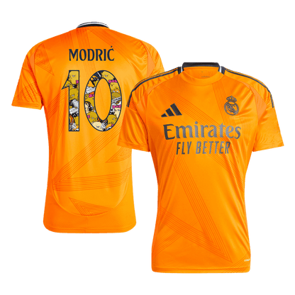 MODRI? #10 Real Madrid Away  Soccer Jersey 2024/25 - Bear Champ Font Top Dresy Shop