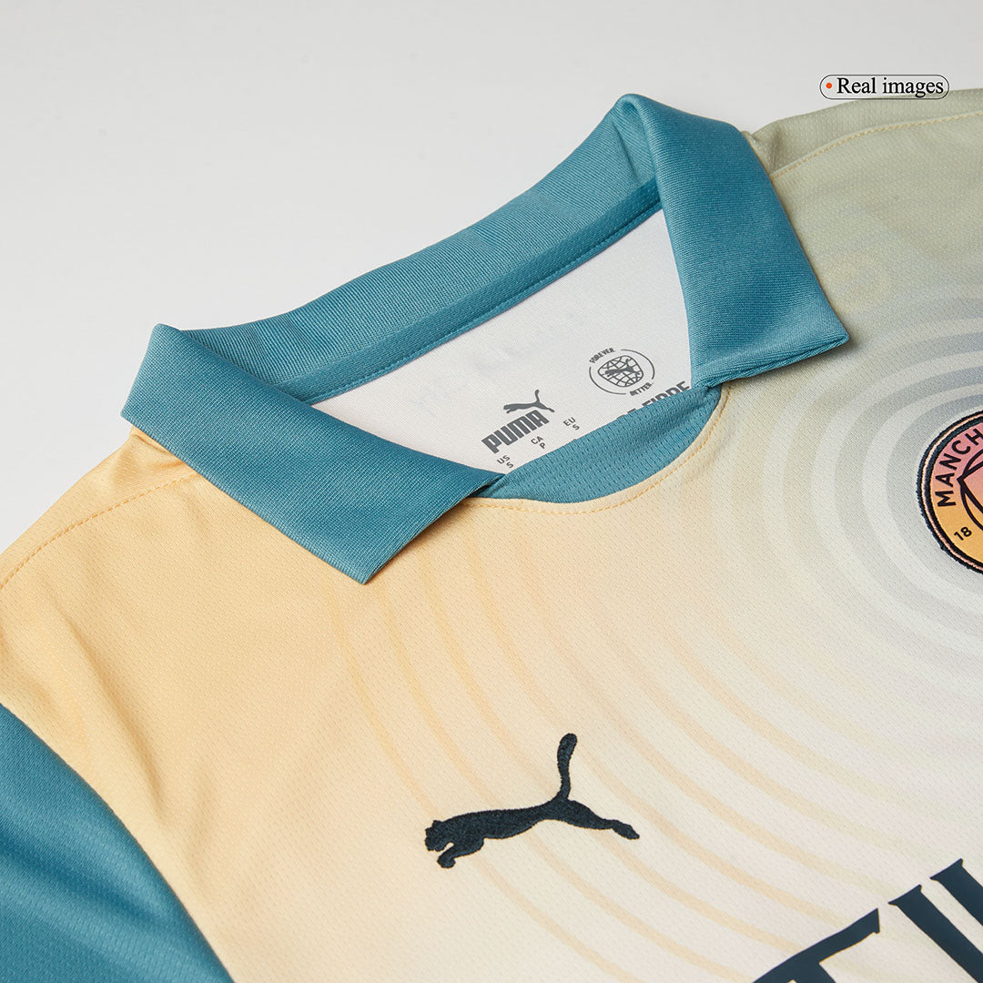 RODRIGO #16 Manchester City Fourth Away  Soccer Jersey 2024/25 - Definitely City (UCL) Top Dresy Shop