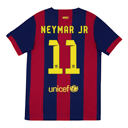 Retro NEYMAR JR #11 2014/15 Barcelona Home  Soccer Jersey Top Dresy Shop