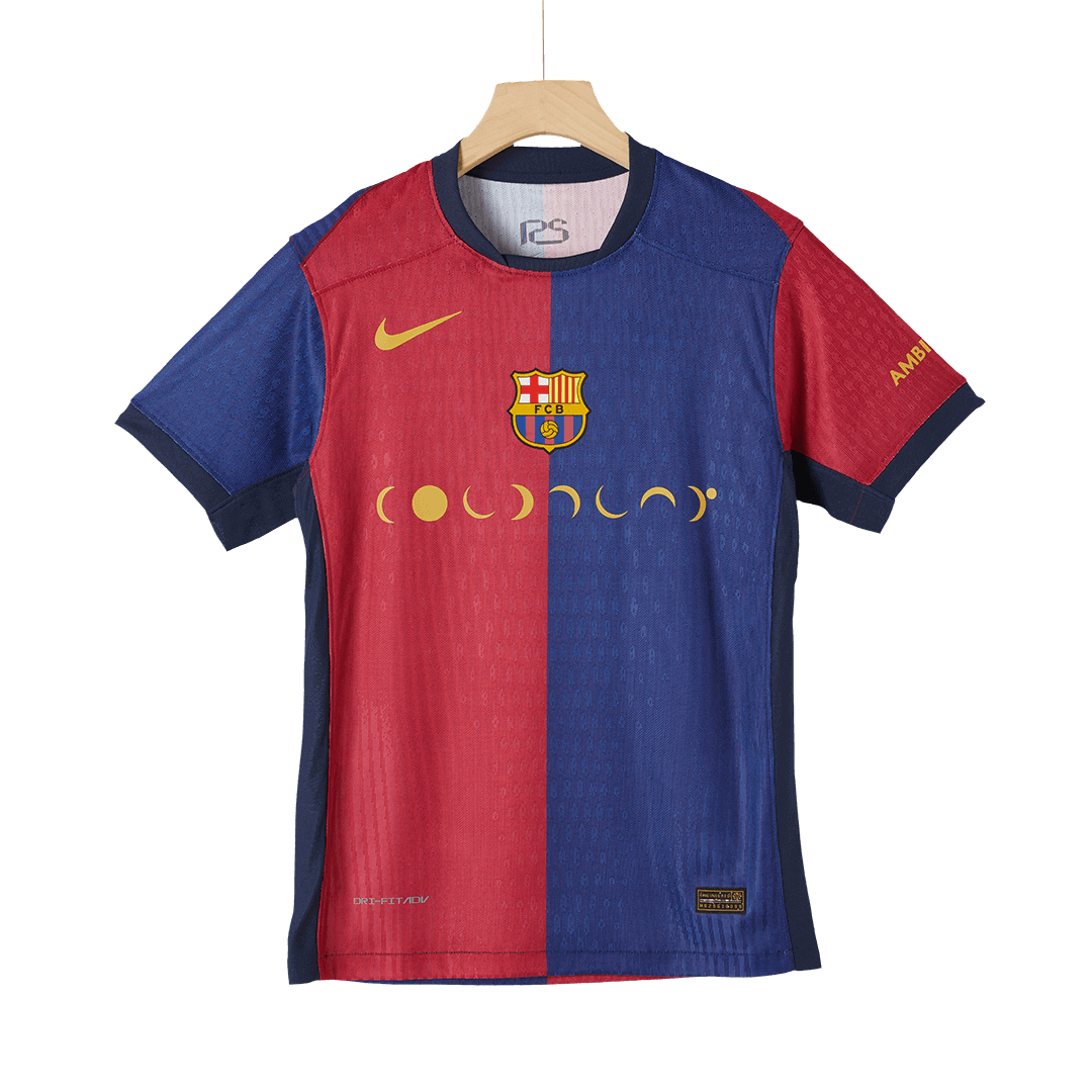 Player Version Barcelona Home  Soccer Jersey 2024/25 - COLDPLAY Top Dresy Shop