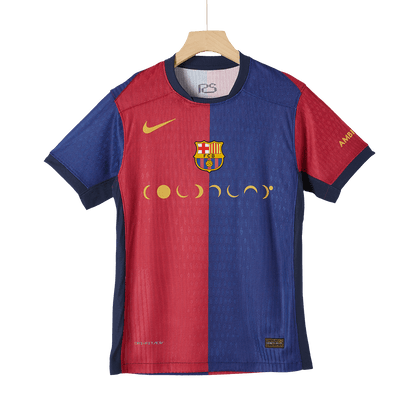 Player Version Barcelona Home  Soccer Jersey 2024/25 - COLDPLAY Top Dresy Shop