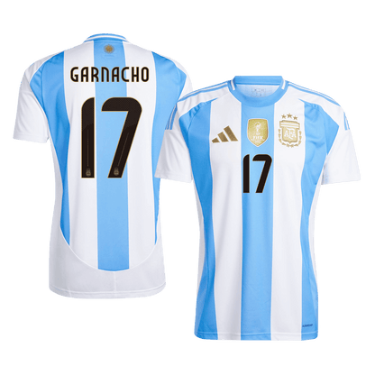 GARNACHO #17 Argentina Home  Soccer Jersey 2024 Top Dresy Shop