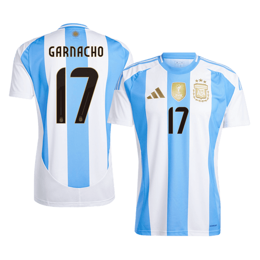 GARNACHO #17 Argentina Home  Soccer Jersey 2024 Top Dresy Shop