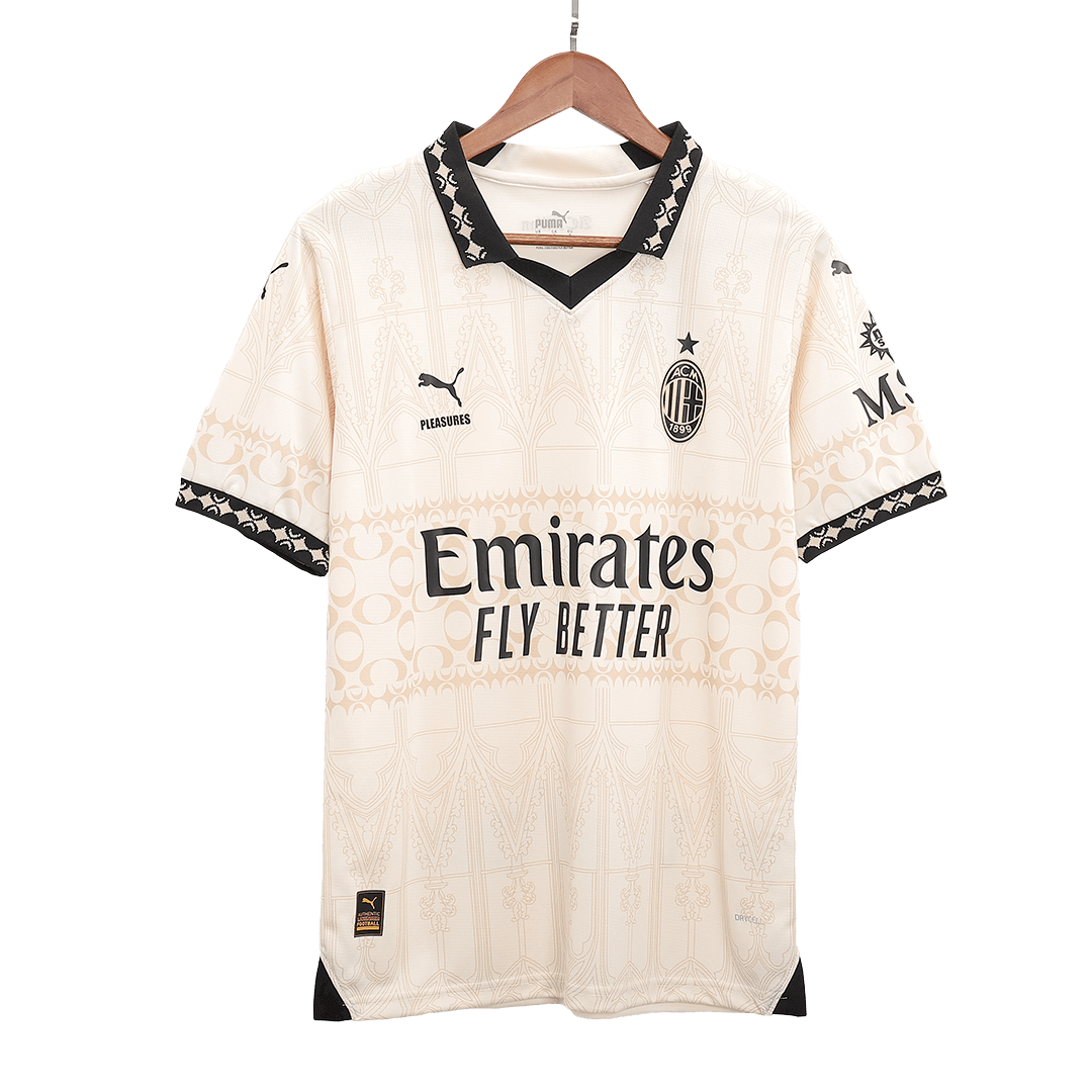 AC Milan X Pleasures Fouth Away  Soccer Jersey 2023/24 Top Dresy Shop