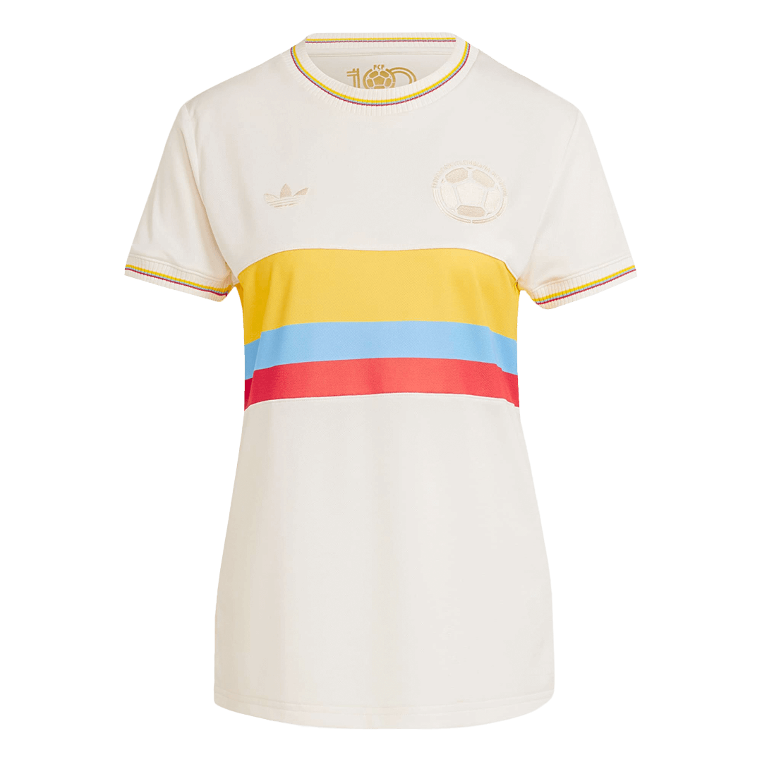 Women's Colombia  Soccer Jersey 2024 - 100th Anniversary Top Dresy Shop