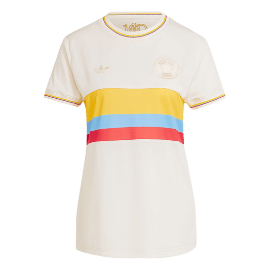Women's Colombia  Soccer Jersey 2024 - 100th Anniversary Top Dresy Shop