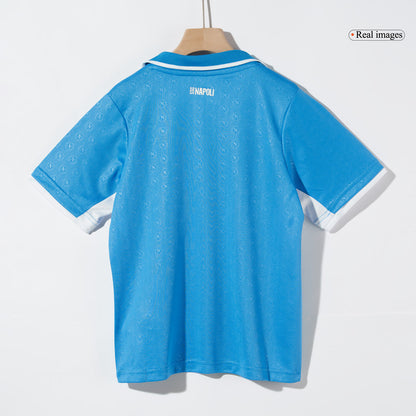 Kid's Napoli Home  Soccer Jersey Kit(Jersey+Shorts) 2024/25 Top Dresy Shop