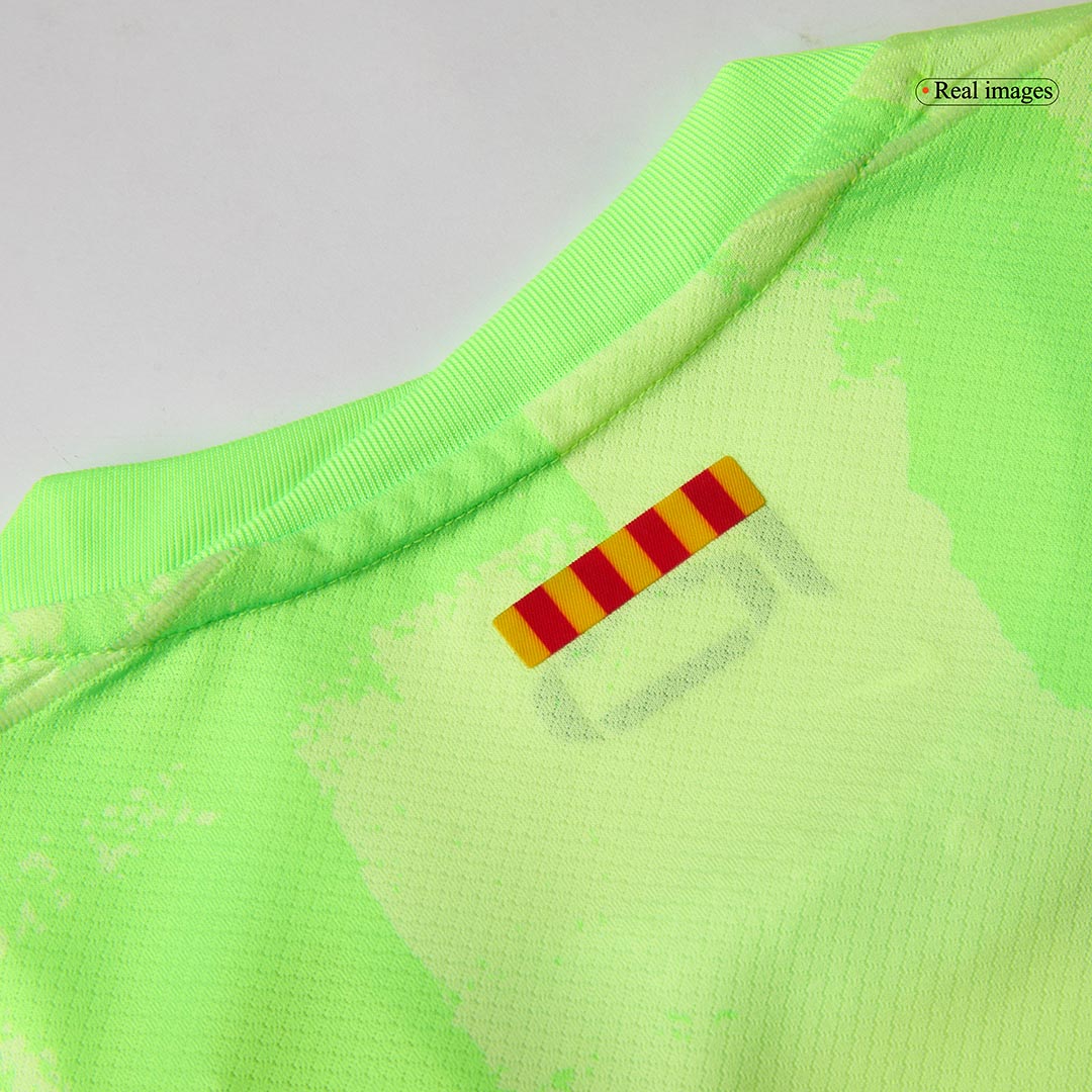 Barcelona Third Away  Soccer Jersey Kit(Jersey+Shorts) 2024/25 - (Spotify Logo Without Text) Top Dresy Shop