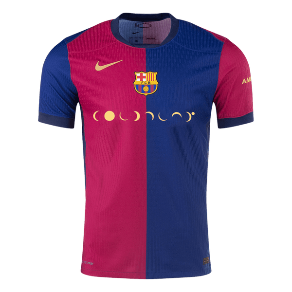 Player Version Barcelona Home  Soccer Jersey 2024/25 - COLDPLAY Top Soccer Jerseys Store