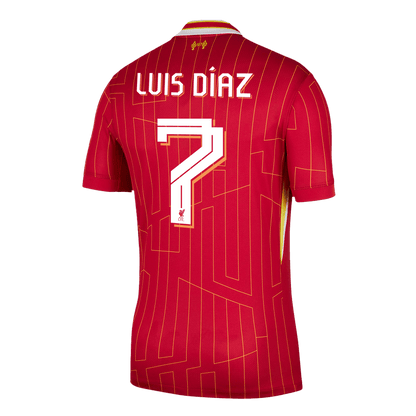 Luis Díaz #7 Liverpool Home  Soccer Jersey 2024/25 - UCL Top Dresy Shop