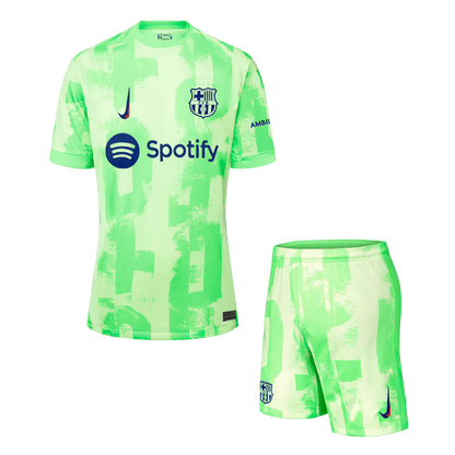Barcelona Third Away  Soccer Jersey Kit(Jersey+Shorts) 2024/25 Top Dresy Shop