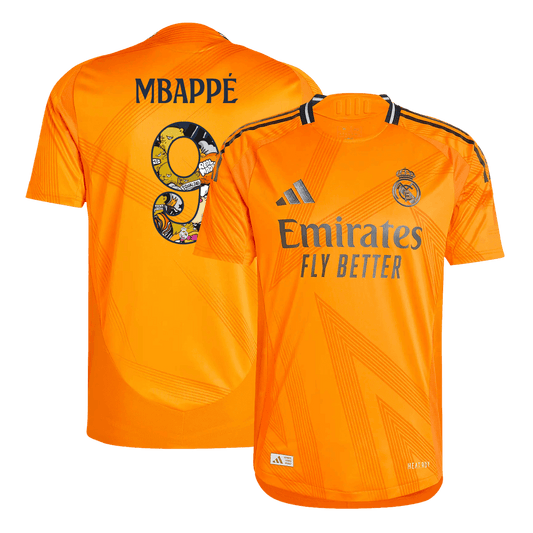 Player Version MBAPP? #9 Real Madrid Away  Soccer Jersey 2024/25 - Bear Champ Font Top Dresy Shop