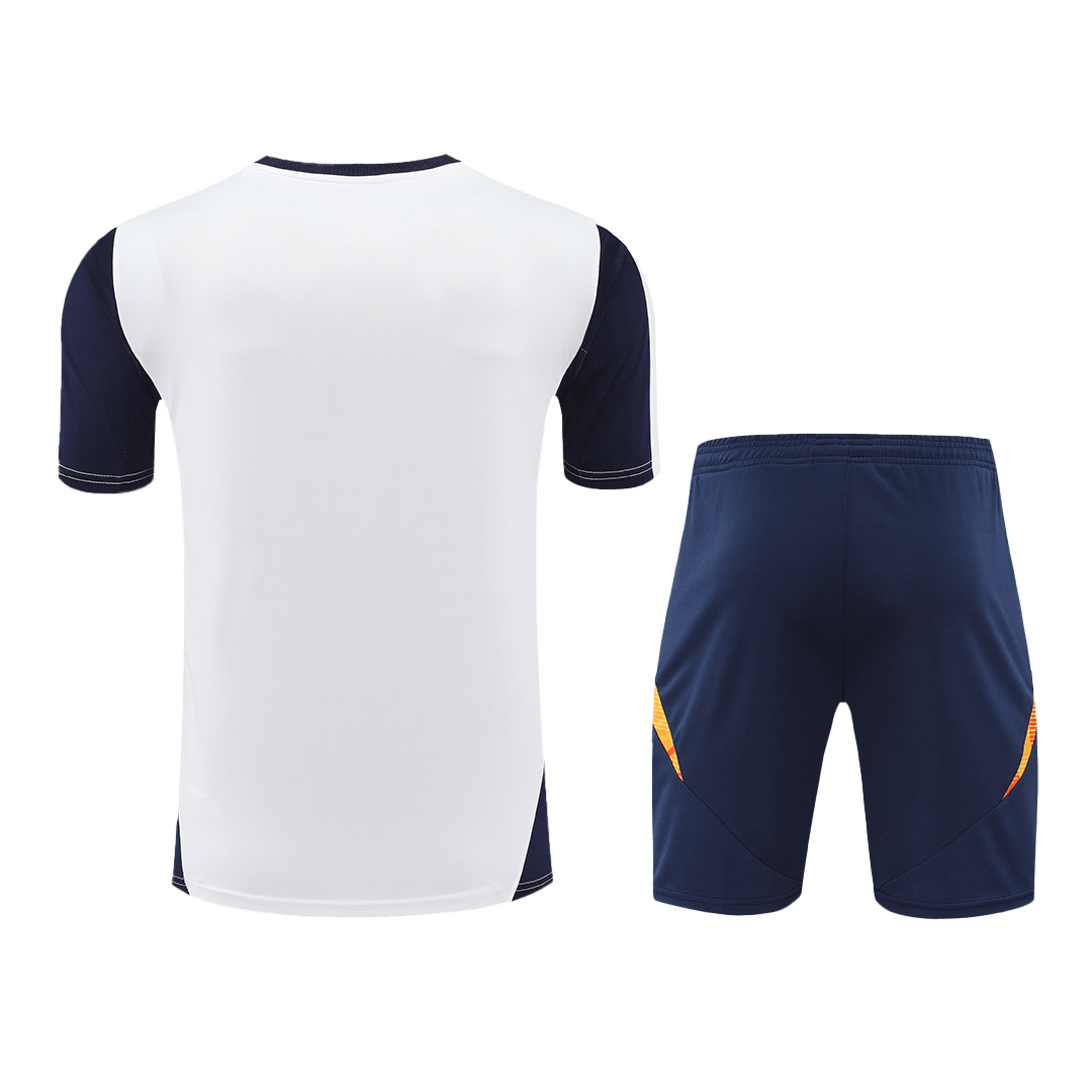 Real Madrid Pre-Match  Soccer Jersey Kit(Jersey+Shorts) 2024/25 Top Dresy Shop