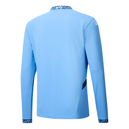 Manchester City Home Long Sleeve  Soccer Jersey 2024/25 Top Dresy Shop