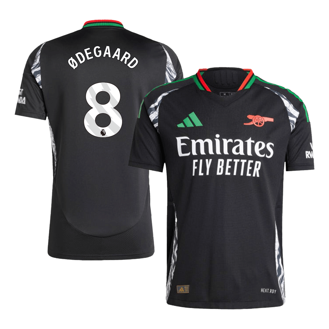 Player Version ØDEGAARD #8 Arsenal Away  Soccer Jersey 2024/25 Top Dresy Shop