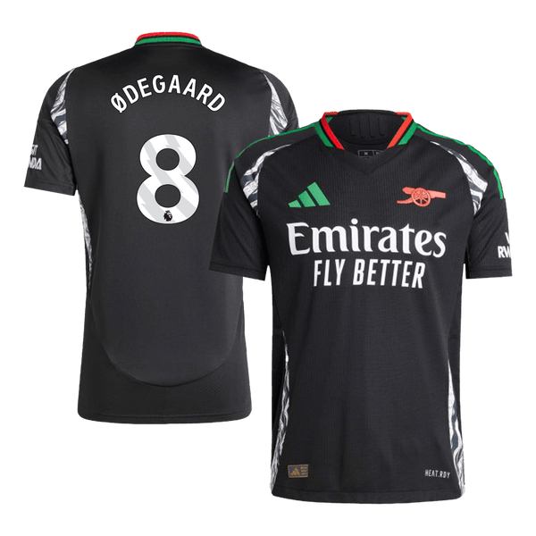 Player Version ØDEGAARD #8 Arsenal Away  Soccer Jersey 2024/25 Top Soccer Jerseys Store