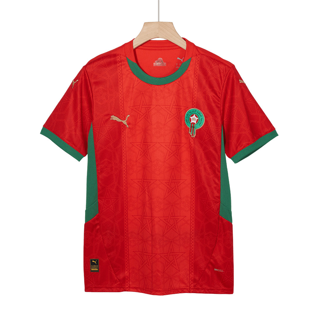 Morocco Home  Soccer Jersey 2024/25 Top Dresy Shop