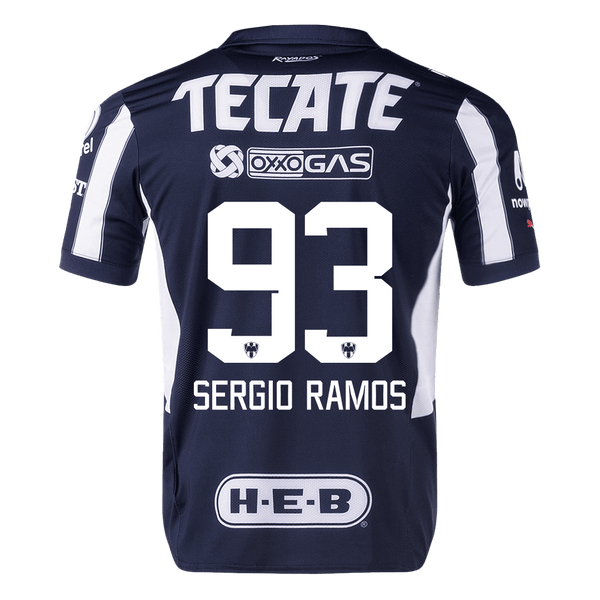 Player Version SERGIO RAMOS #93 Monterrey Home  Soccer Jersey 2024/25 Top Soccer Jerseys Store