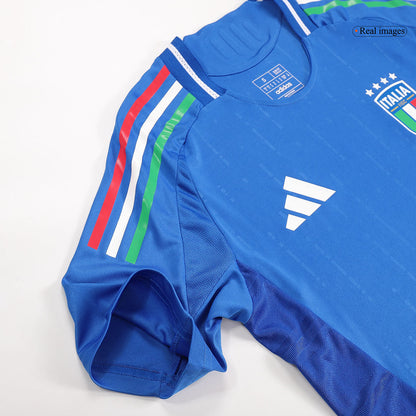 Player Version CHIESA #14 Italy Home  Soccer Jersey Euro 2024 Top Dresy Shop