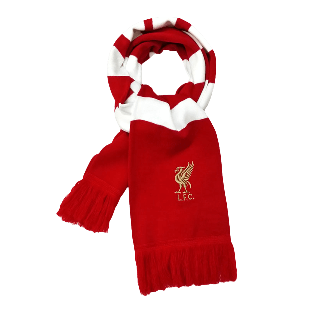 Liverpool Soccer knitting Scarf Red&White Top Dresy Shop