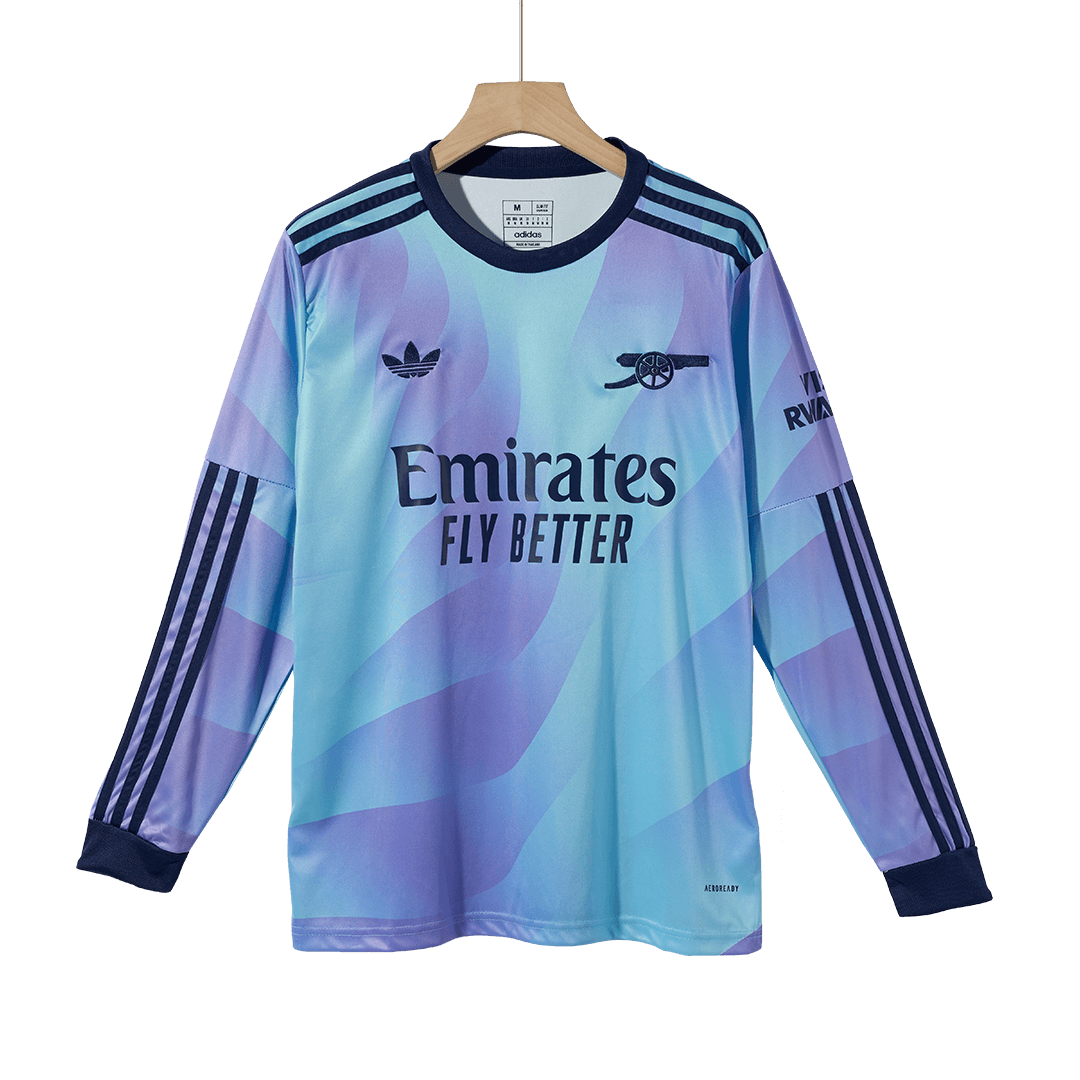 Arsenal Third Away Long Sleeve  Soccer Jersey 2024/25 Top Dresy Shop