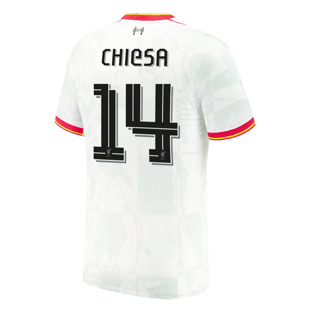 CHIESA #14 Liverpool Third Away  Soccer Jersey 2024/25 - UCL Top Soccer Jerseys Store