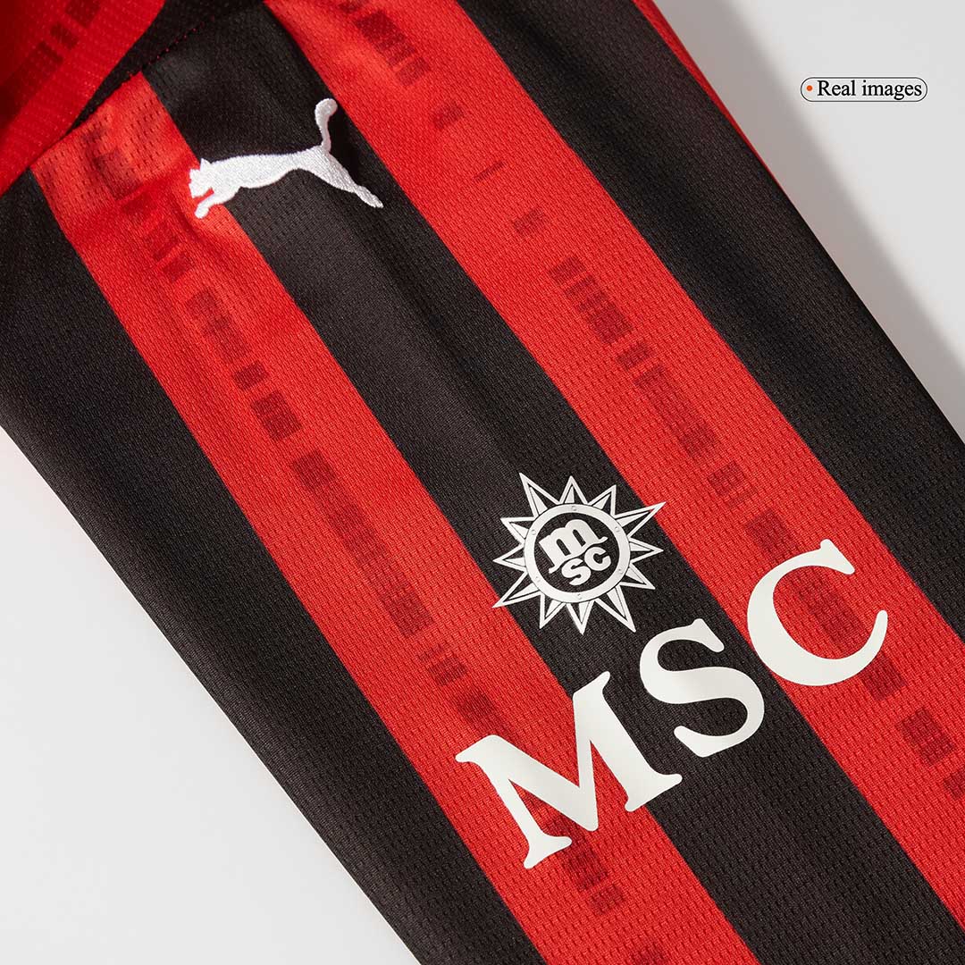 AC Milan Home Long Sleeve  Soccer Jersey 2024/25 Top Dresy Shop