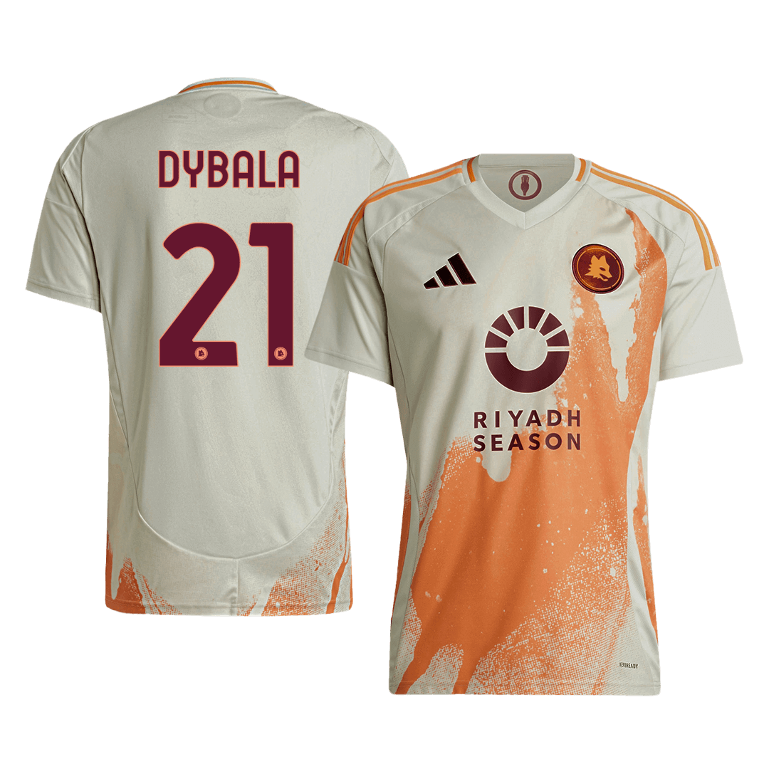 DYBALA #21 Roma Away  Soccer Jersey 2024/25 Top Dresy Shop