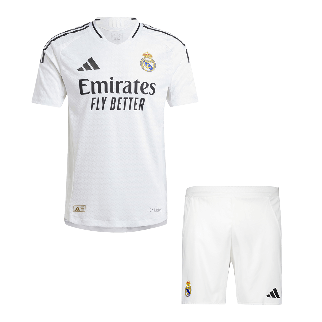 Player Version Real Madrid Home  Soccer Jersey Kit(Jersey+Shorts) 2024/25 Top Dresy Shop