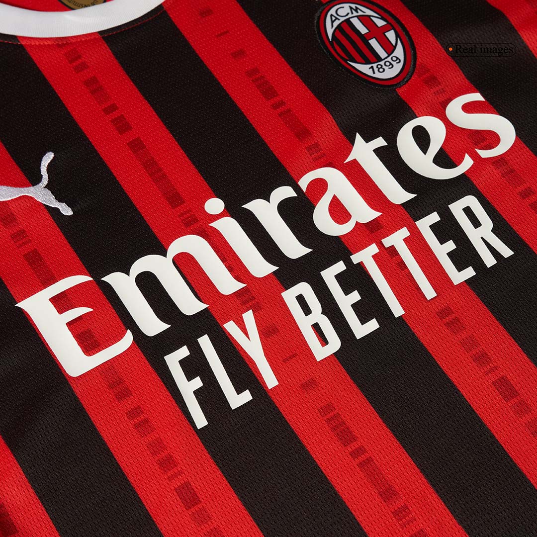 AC Milan Home Long Sleeve  Soccer Jersey 2024/25 Top Dresy Shop