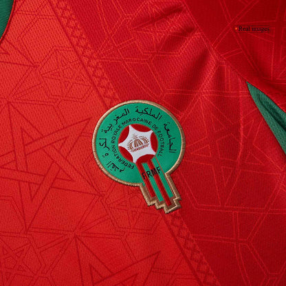Morocco Home  Soccer Jersey 2024/25 Top Dresy Shop