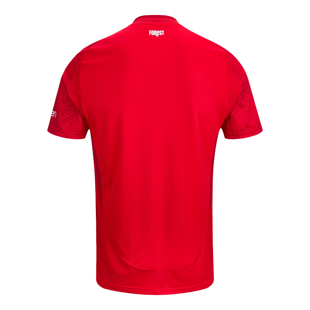 Nottingham Forest Home  Soccer Jersey 2024/25 Top Dresy Shop