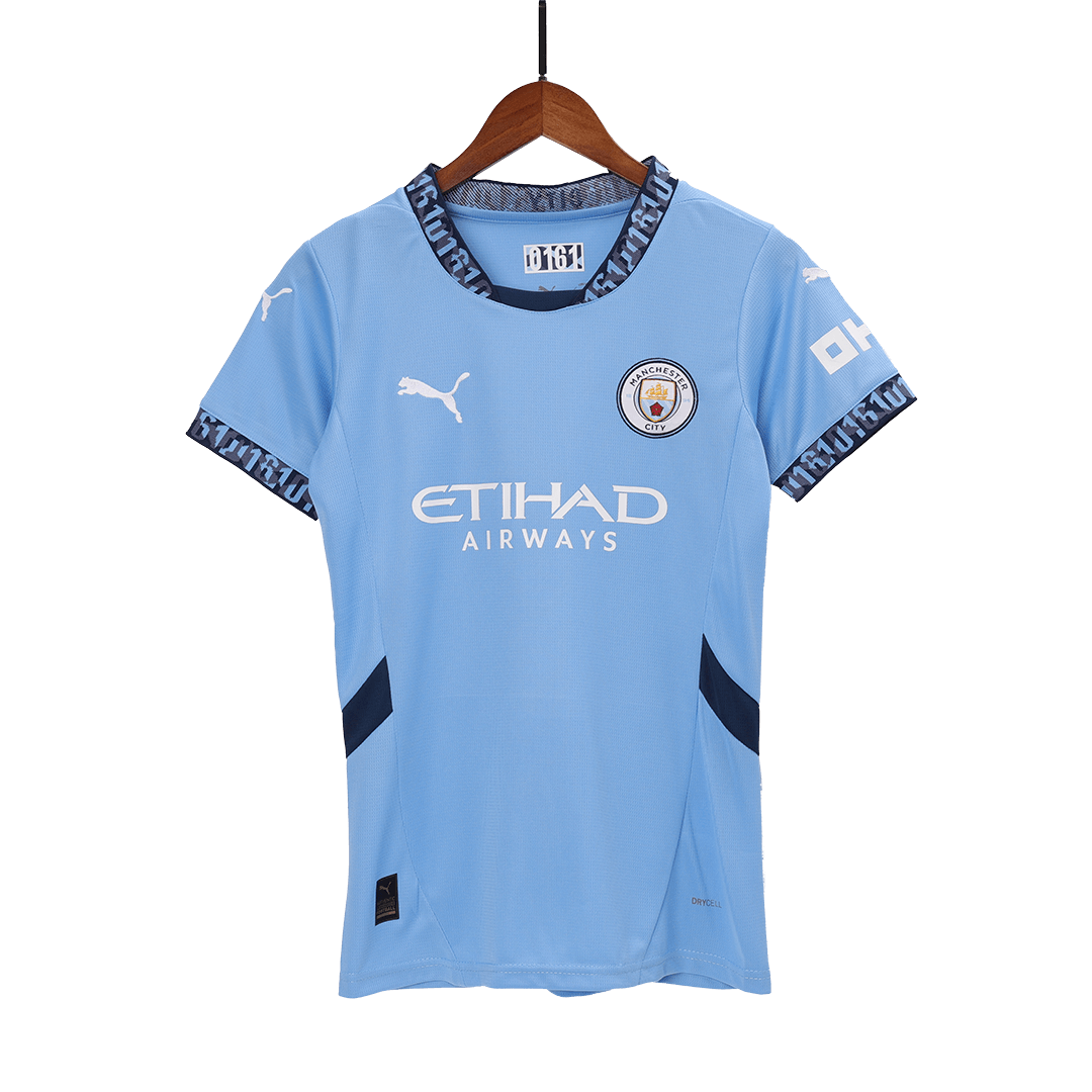 Women's Manchester City Home  Soccer Jersey 2024/25 Top Dresy Shop