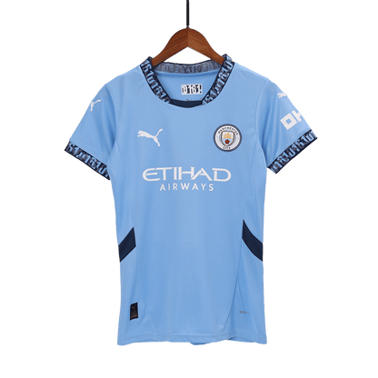 Women's Manchester City Home  Soccer Jersey 2024/25 Top Dresy Shop