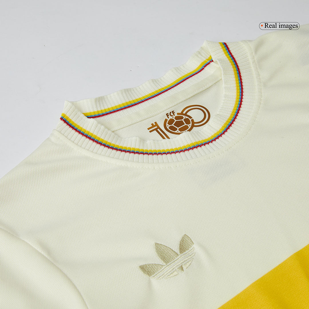 Kid's Colombia  Soccer Jersey Kit(Jersey+Shorts) 2024 - 100th Anniversary Top Dresy Shop
