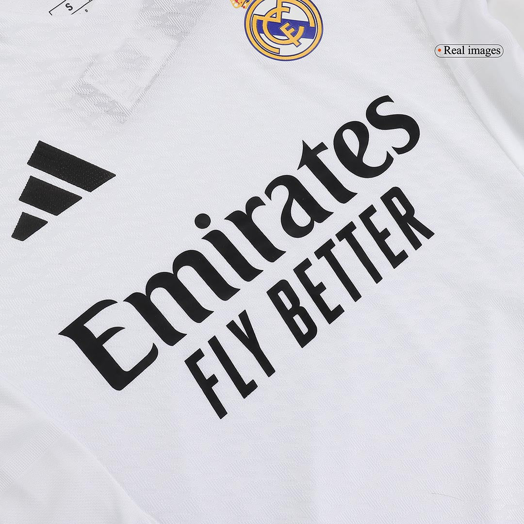 Player Version Real Madrid Home  Soccer Jersey Kit(Jersey+Shorts) 2024/25 Top Dresy Shop