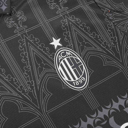 AC Milan X Pleasures Fourth Away  Soccer Jersey 2023/24 Top Dresy Shop