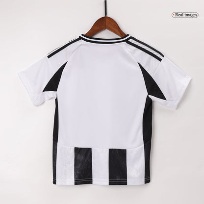 Kid's Juventus Home  Soccer Jersey Kit(Jersey+Shorts+Socks) 2024/25 Top Dresy Shop