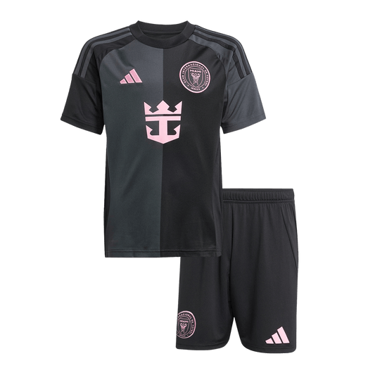 Kid's Inter Miami CF Away  Soccer Jersey Kit(Jersey+Shorts) 2025 Top Dresy Shop